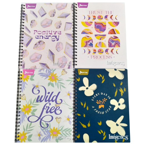 Cuaderno Argollado Pequeño Femenino
