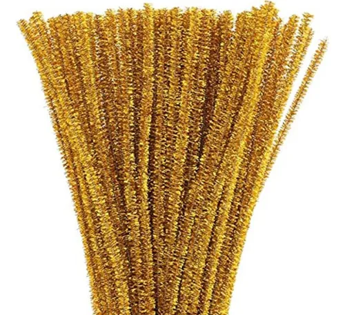 Chelin Metalizado Dorado x 100