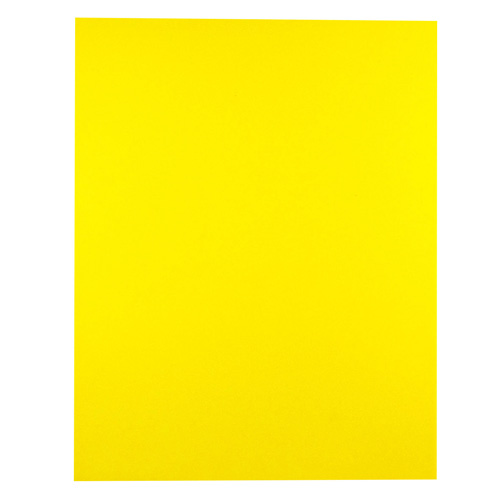 Foamy 4 Cartas Amarillo Paquete x 10uni