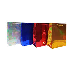 Bolsa Regalo Metalizada M Paquete x 12