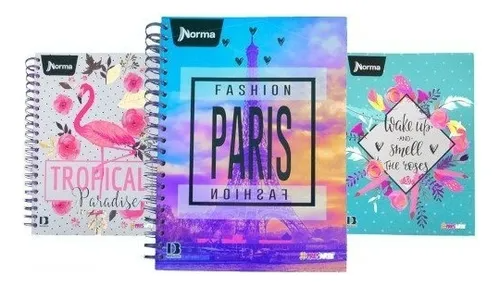 Cuaderno Argollado Grande Femenino
