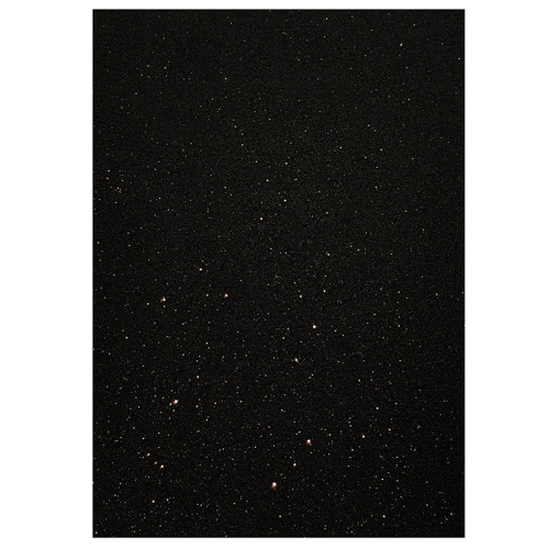 Foamy 4 Cartas Escarchado Negro Paquete x 10uni
