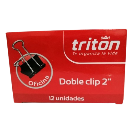 Doble Clip 2" Triton x 12