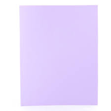 Foamy 4 Cartas Lila Paquete x 10uni