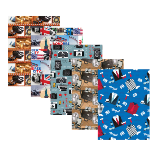 Papel Regalo Caballero x 10