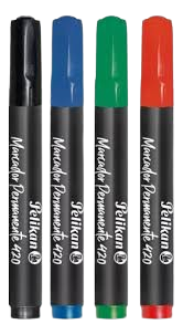 Marcador Permanente PK Surtido x 10