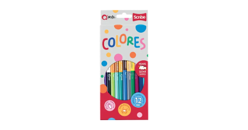 Color Q'Nota Bicolor Caja x 12