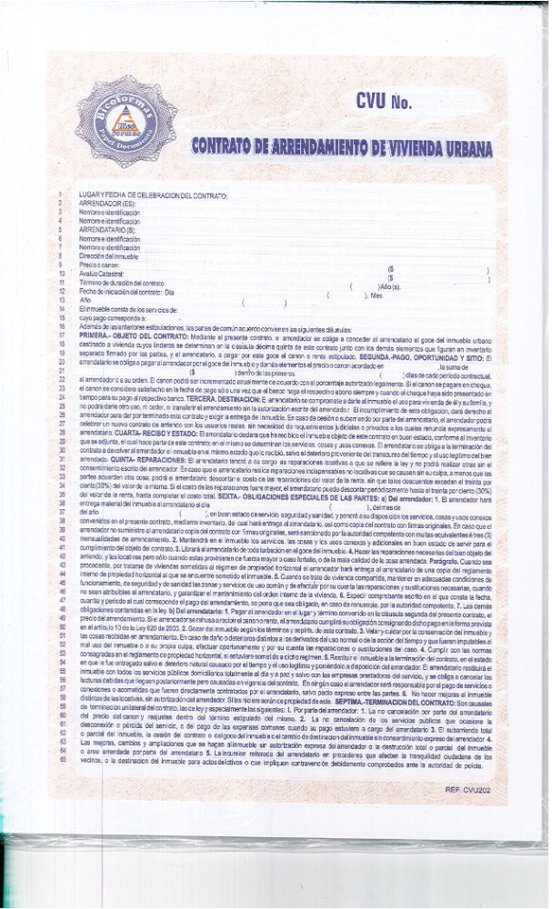 Contrato Arrendamiento Vivienda Eco