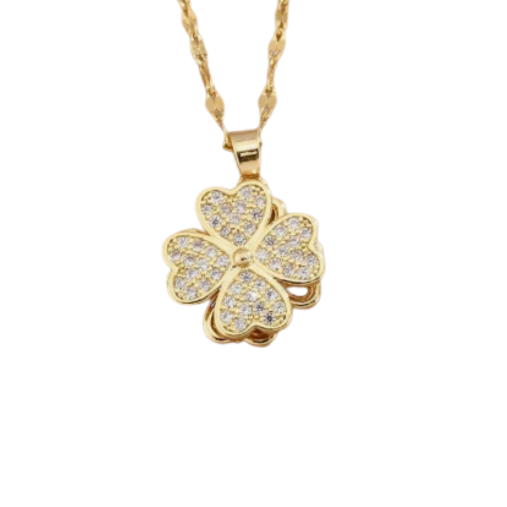 CADENA CLOVER GOLD