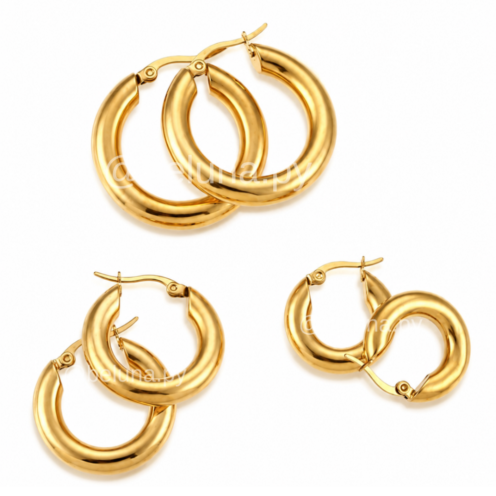 AROS LENA GOLD (set x3)