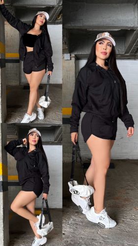Set  Deportivo Negro 314