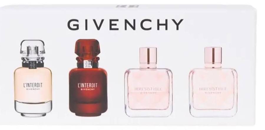 GIVENCHY SET DE 4PZAS 30ML CAJA ROSA