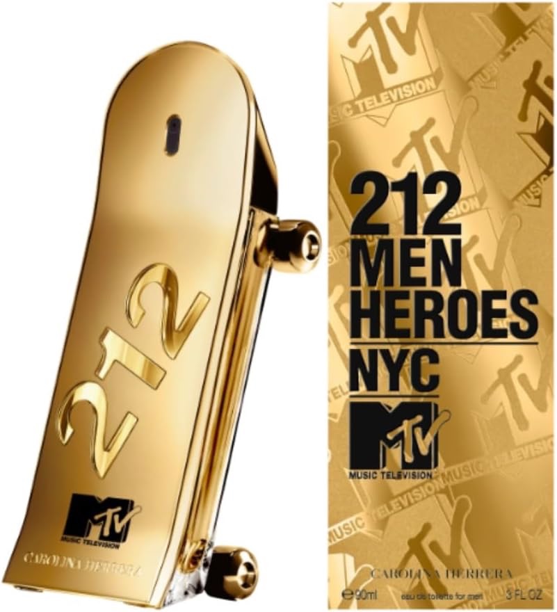 CAROLINA HERRERA "212 MEN heroes nyc x mtv”
