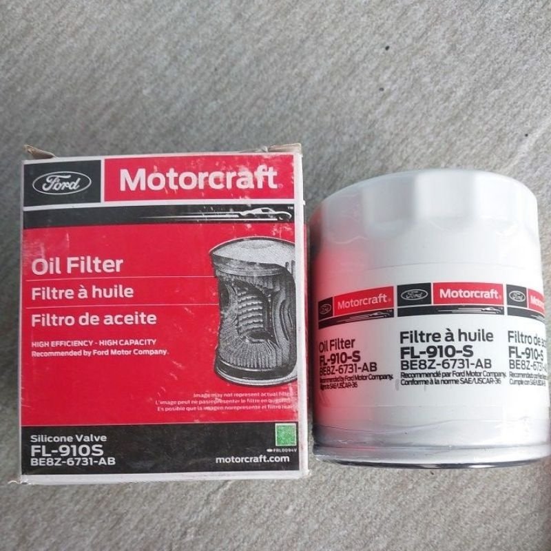 MOTORCRAFT FILTRO DE ACEITE FL910S