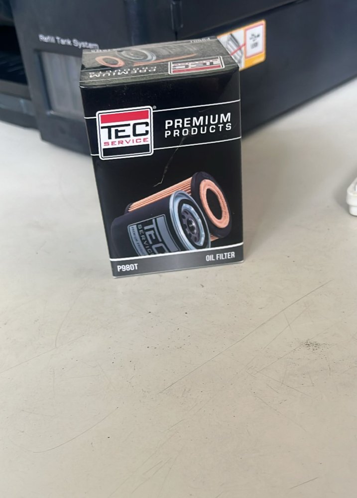 TEC SERIVCE FILTRO DE ACEITE PG80T