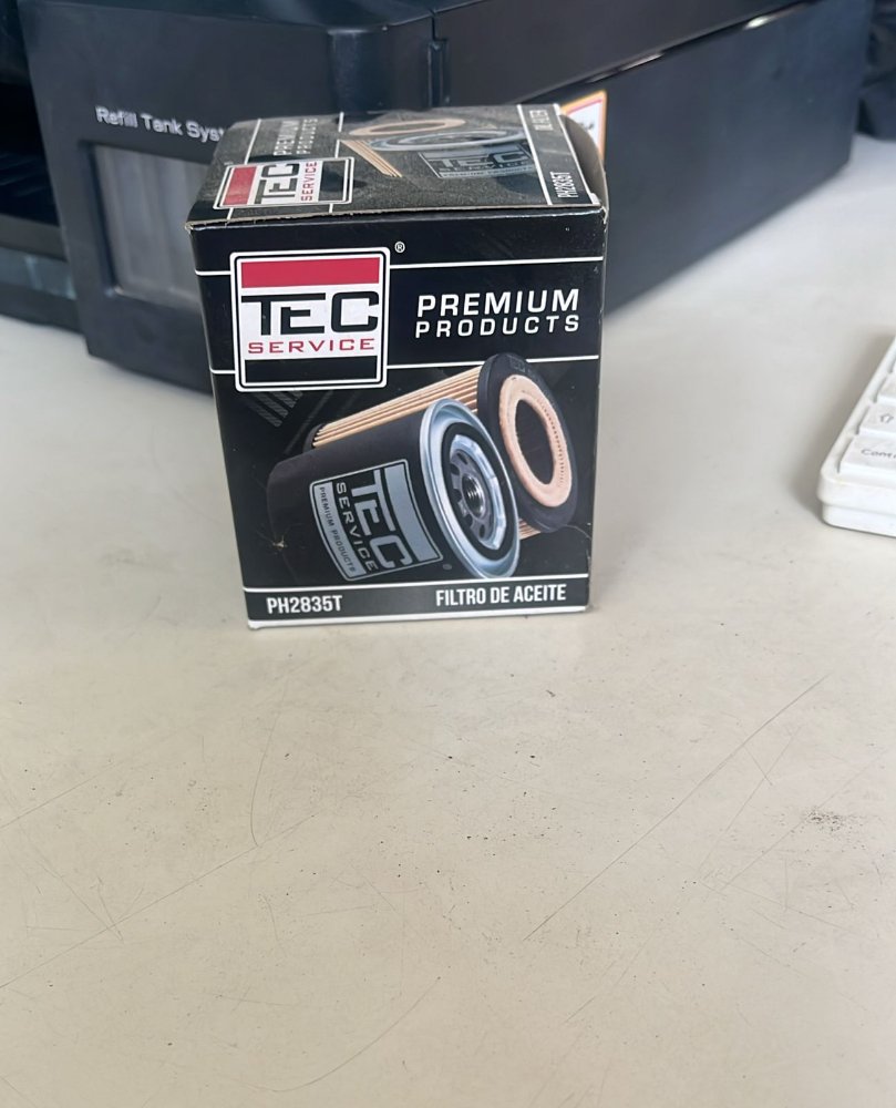TEC SERIVCE FILTRO DE ACEITE PH2835T