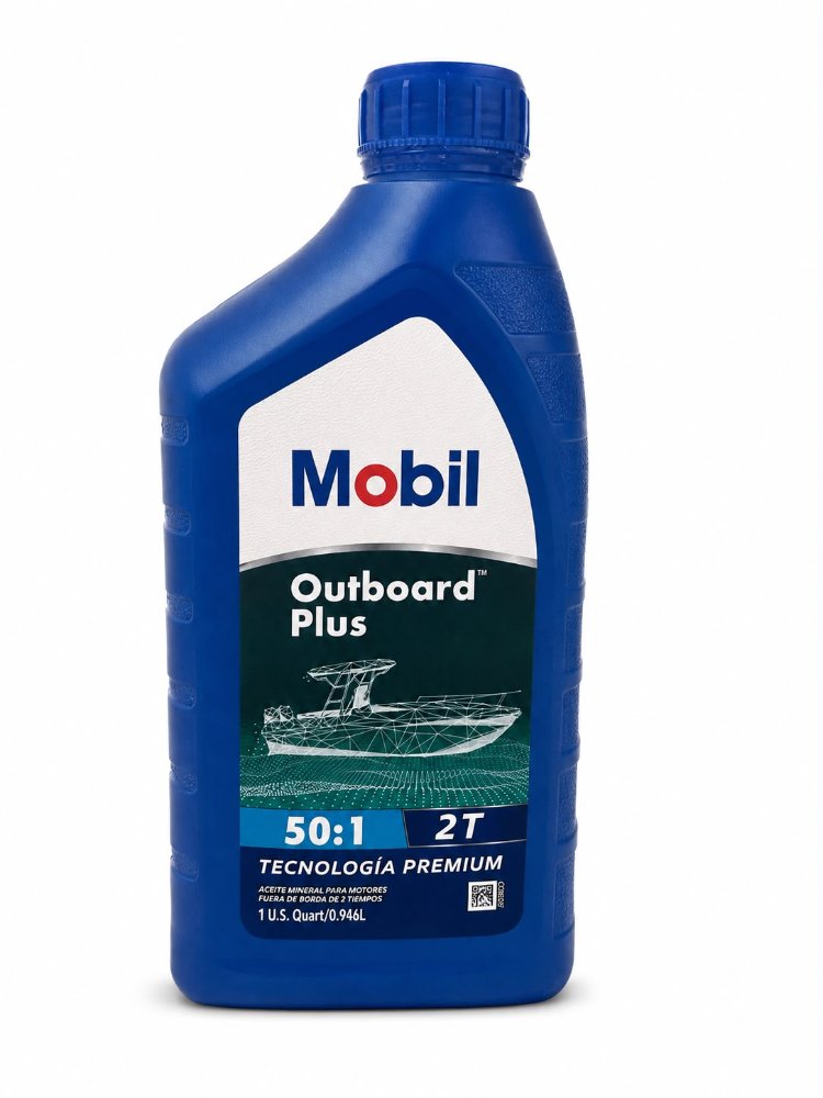 ACEITE MOBIL OUTBOARD PLUS 2 T
