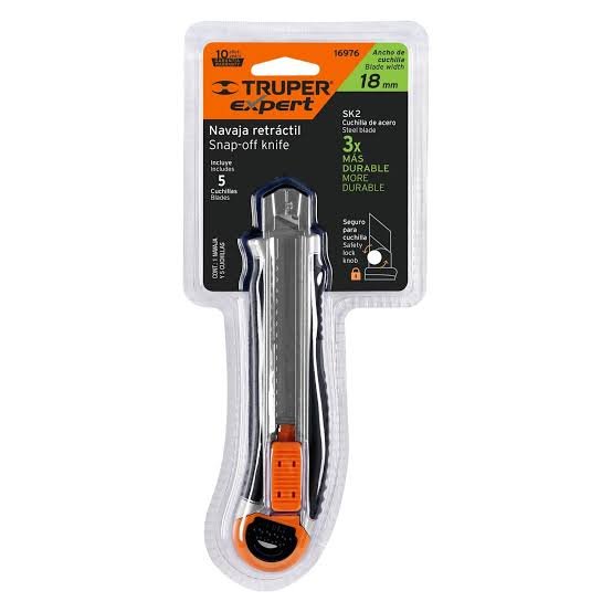 BISTURI RETRACTIL TRUPER XPERT 18MM
