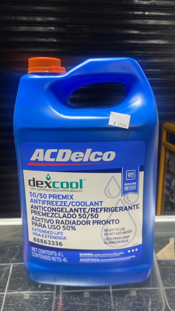 REFRIGERANTE ACDELCO NARANJA GALON