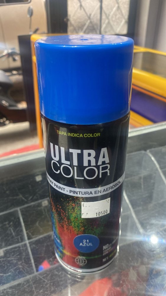 AEROSOL AZUL