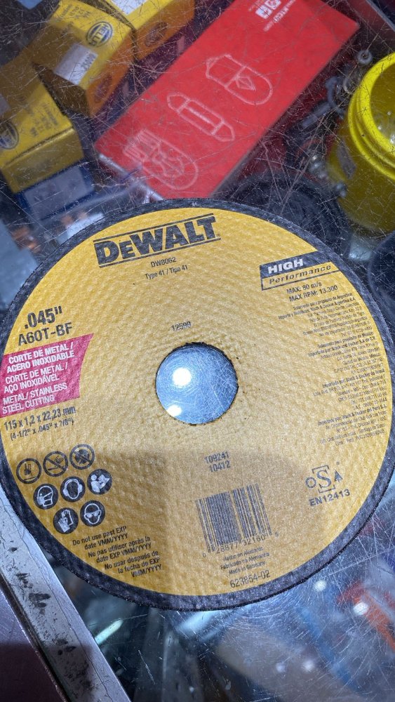 DISCO DWALT CORTE