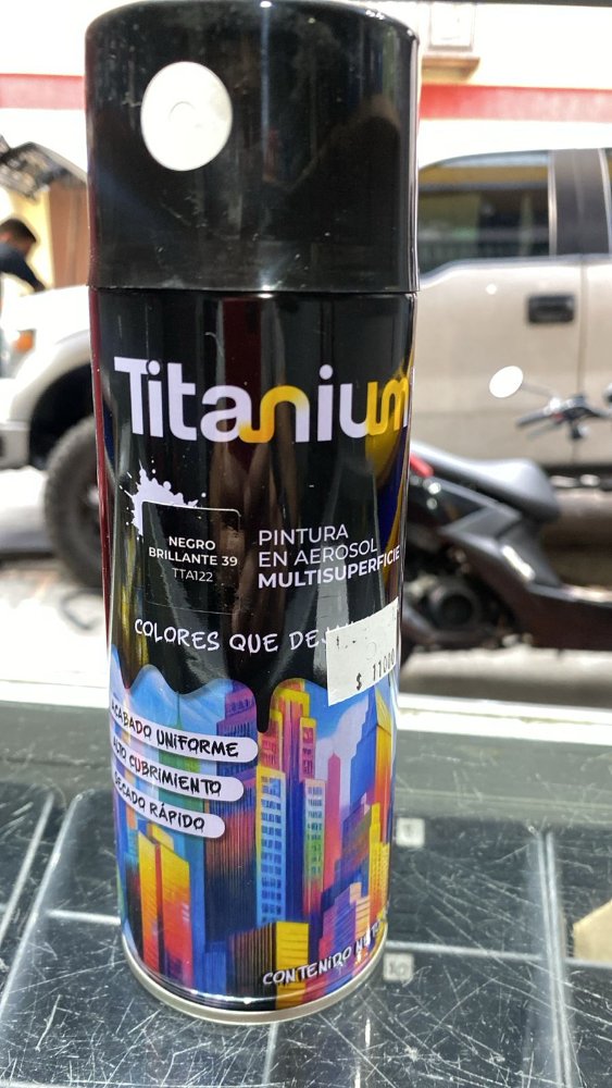 AEROSOL NEGRO BRILLANTE