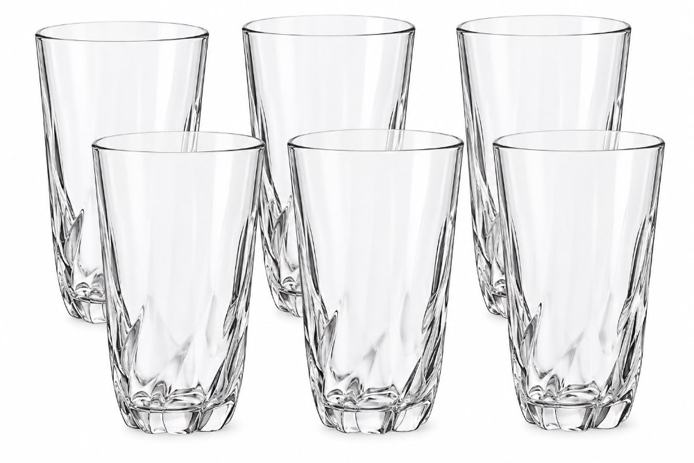 SET DE VASOS GLASS X6