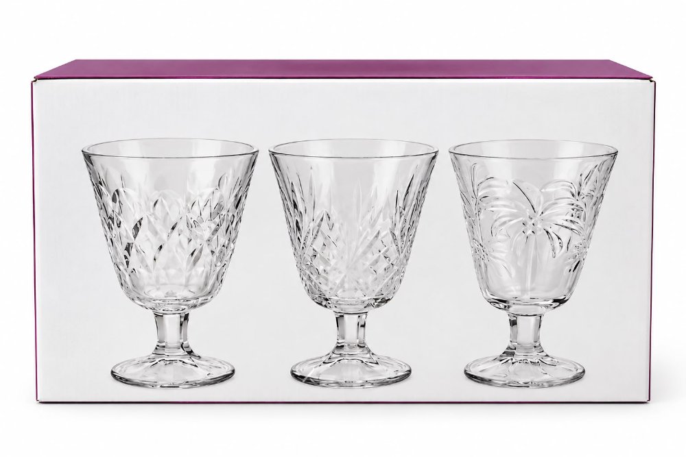 SET DE COPAS HELADO GLASS