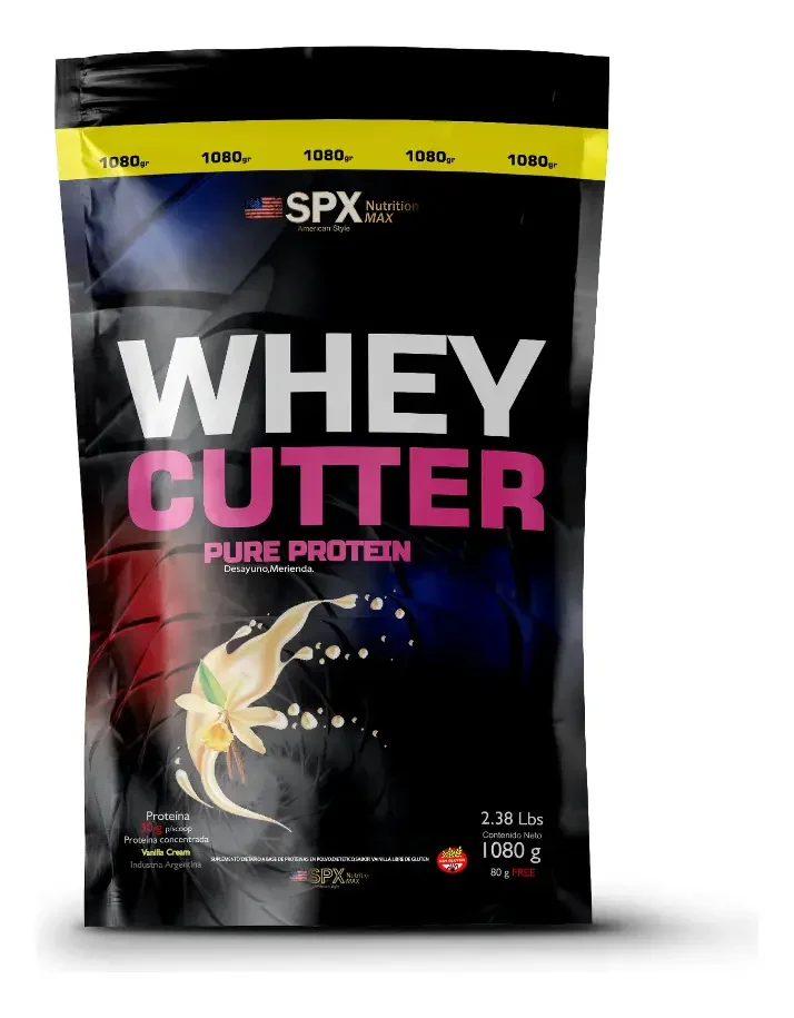 SPX Nutrition Max Whey Cutter Proteína Deportiva Vainilla 1.08kg