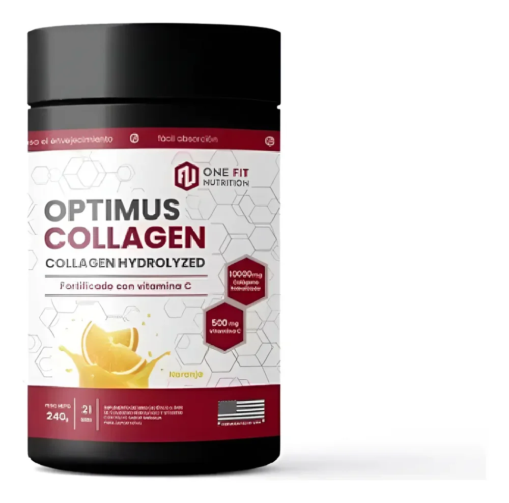 Optimus Collage Colageno - One Fit Sabor Naranja