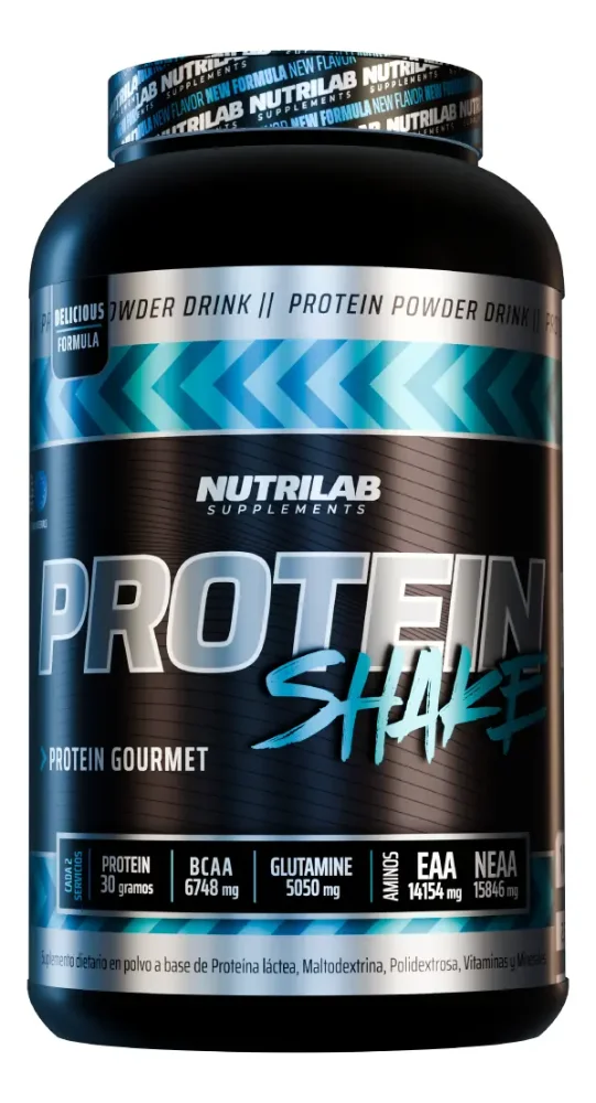 Proteína shake Nutrilab 1 kg chocolate peanut Suplemento Deportivo Polvo