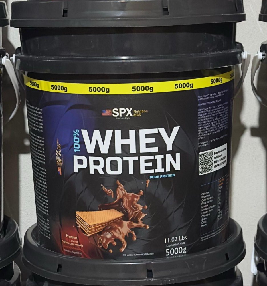 Suplemento 100% Whey Protein Spx Nutrition Max 5kG Sabor chocolate