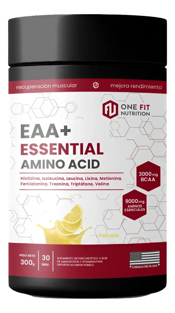 Aminoácido, El Mejor Recuperador Muscular Eaa+ One Fit sabor pomelo