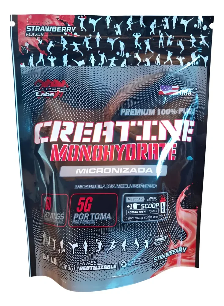 Creatina Monohidratada Racers Lab 300g