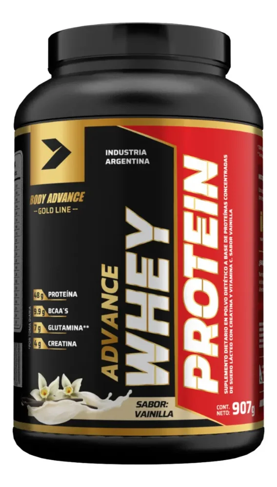 Whey Protein Body Advance 907g proteina vainilla