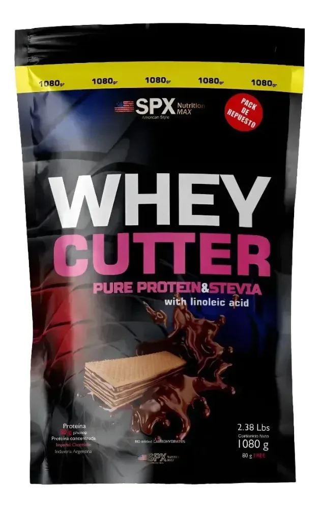 SPX Nutrition Max Whey Cutter Proteína Deportiva chocolate 1.08kg