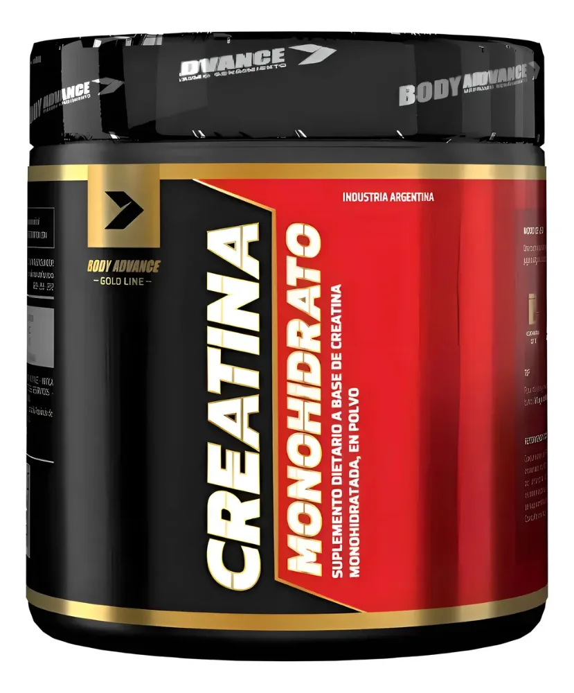 Creatina Monohidratada en Polvo 300g Body Advance Sin Sabor 60 Porciones