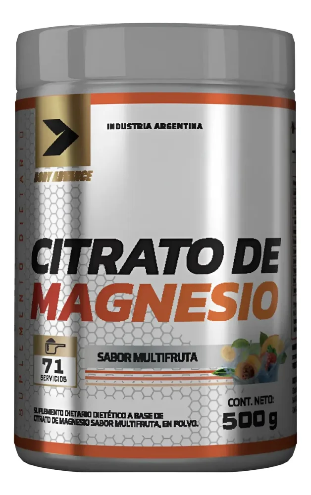Body Advance Citrato De Magnesio 500gr V/sabores