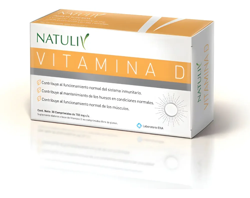 Vitamina D 30 Comprimidos Natuliv