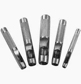 Vazador Furador 10mm Para Couro Eva Lonas Cinto Eda Preto