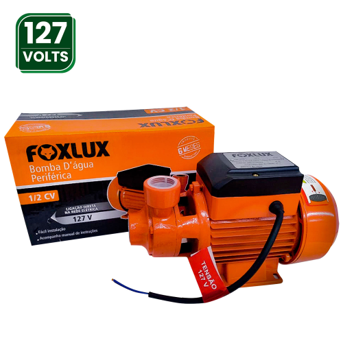 BOMBA PERIFERICA 1/2CV 127V FOXLUX