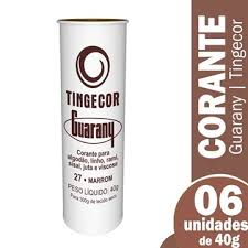 TINGECOR 40G C/6 MARRON GUARANY