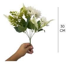 BUQUE DALIA 30CM 5F BRANCO 49669001