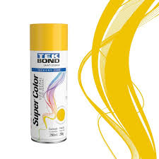 TINTA SPRAY UG AMARELO BRILHANTE 350ML TEKBO