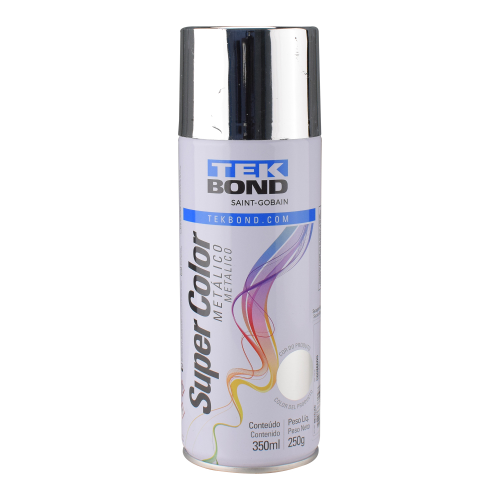 TINTA SPRAY TEKBOND CROM METAL 350ML