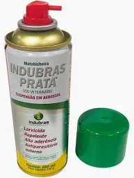 MATA BICHEIRA PRATA INDUSBRAS 200ML