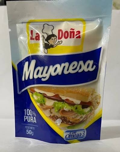 la doña  mayonesa de limon 50g