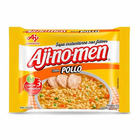 sopa de pollo ajinomen