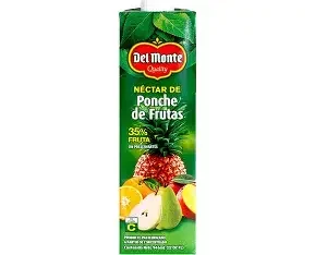 jugo del monte ponche de fruta 1lt