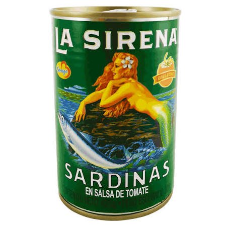 sardina la sirena verde